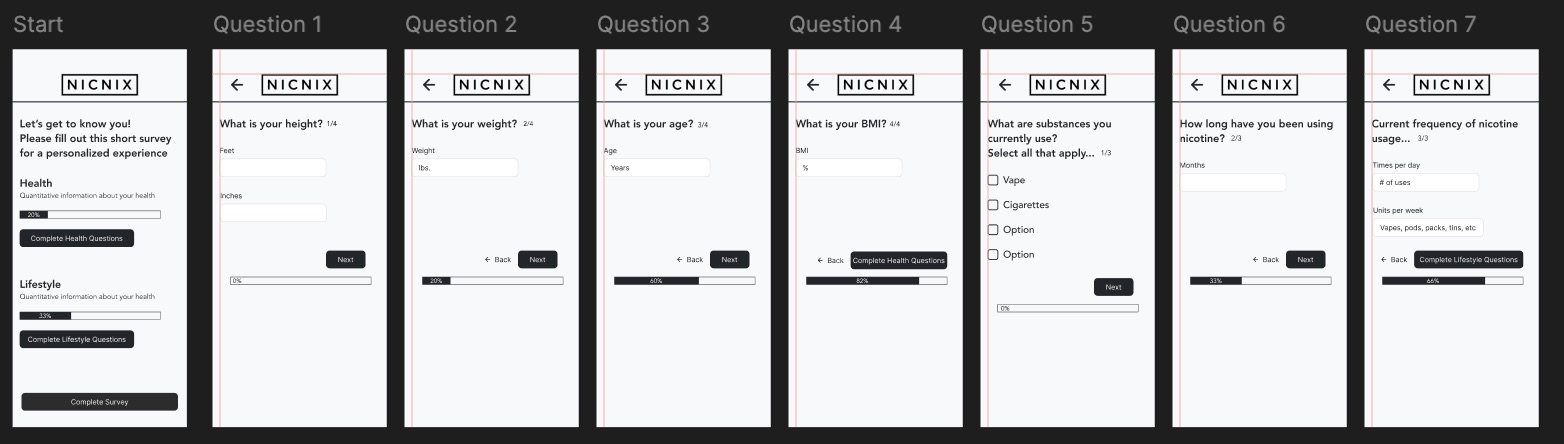 Survey Wireframe