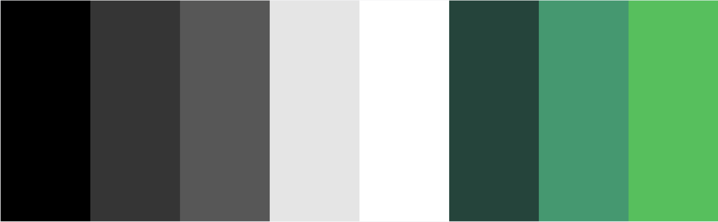 Color palette for the Quello Center